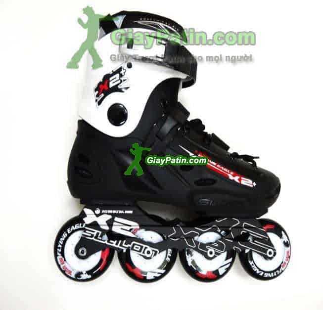 Giay Patin Flying Eagle x2 trang den