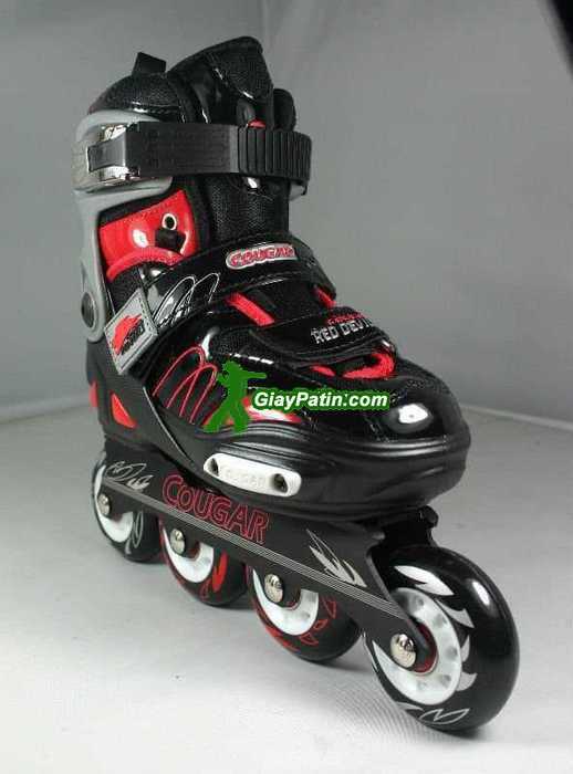 Giay patin Cougar CR7 mau den 2