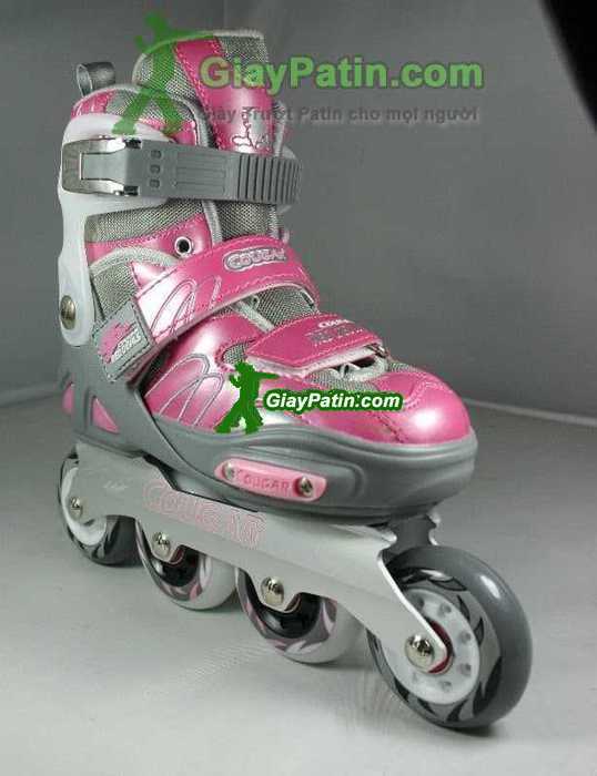Giay patin Cougar CR7 mau hong 2