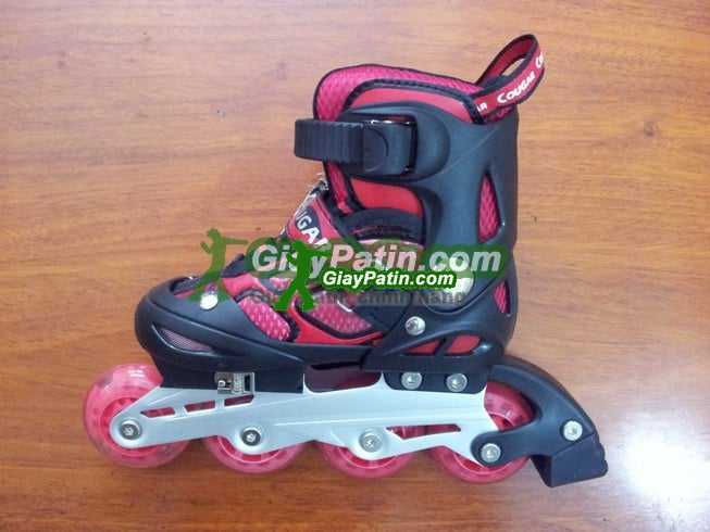 giay patin cougar 835 mau den do 2